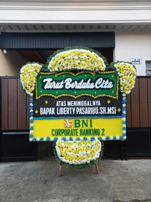 Papan Bunga Duka di Sorkam Barat