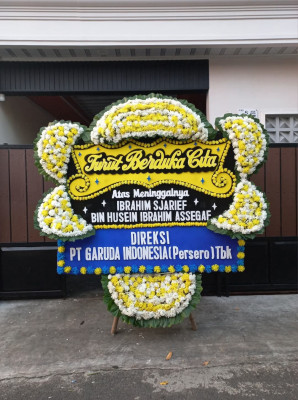 Papan Bunga Duka di Sorkam Barat