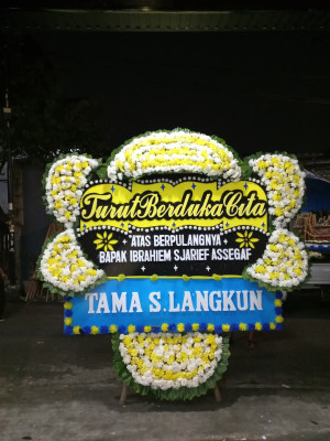 Papan Bunga Duka di Sorkam Barat