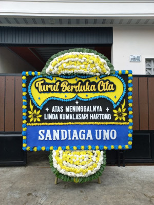 Papan Bunga Duka di Sorkam Barat