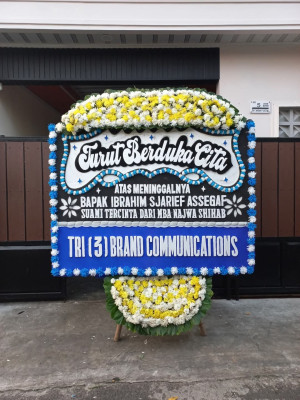 Papan Bunga Duka di Sorkam Barat